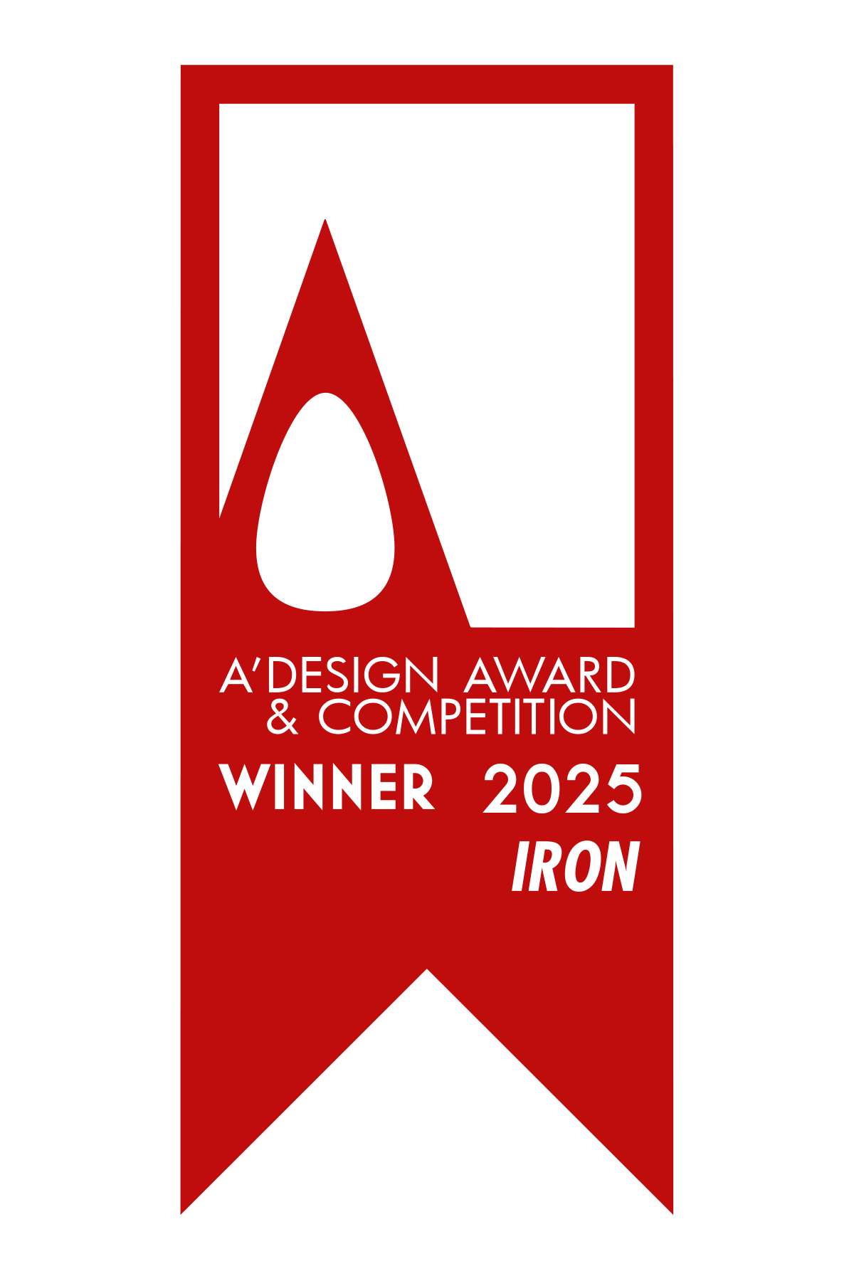 A' Design Award & Competition Winner 2025 Iron