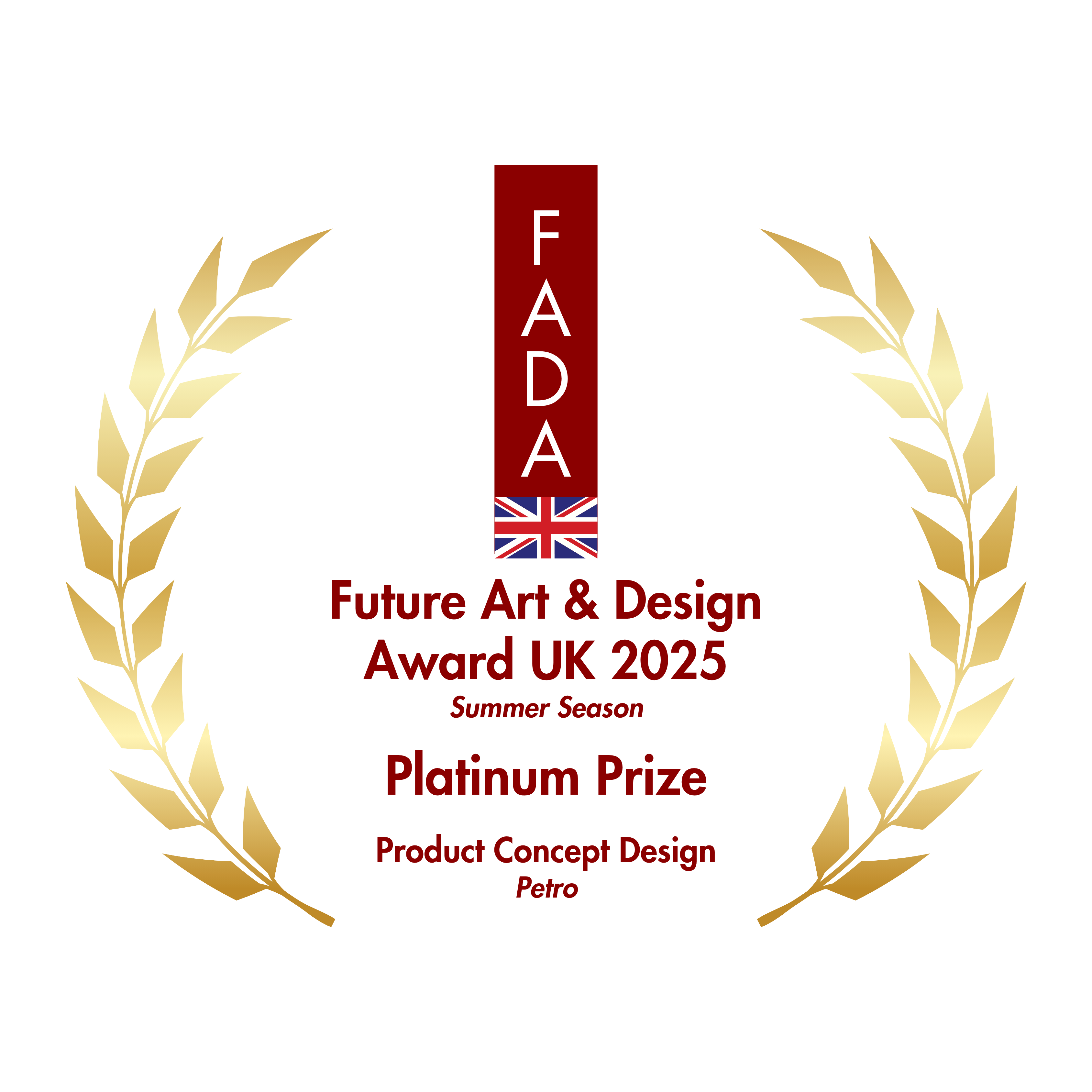 Future Art & Design Award UK 2025 Platinum Prize