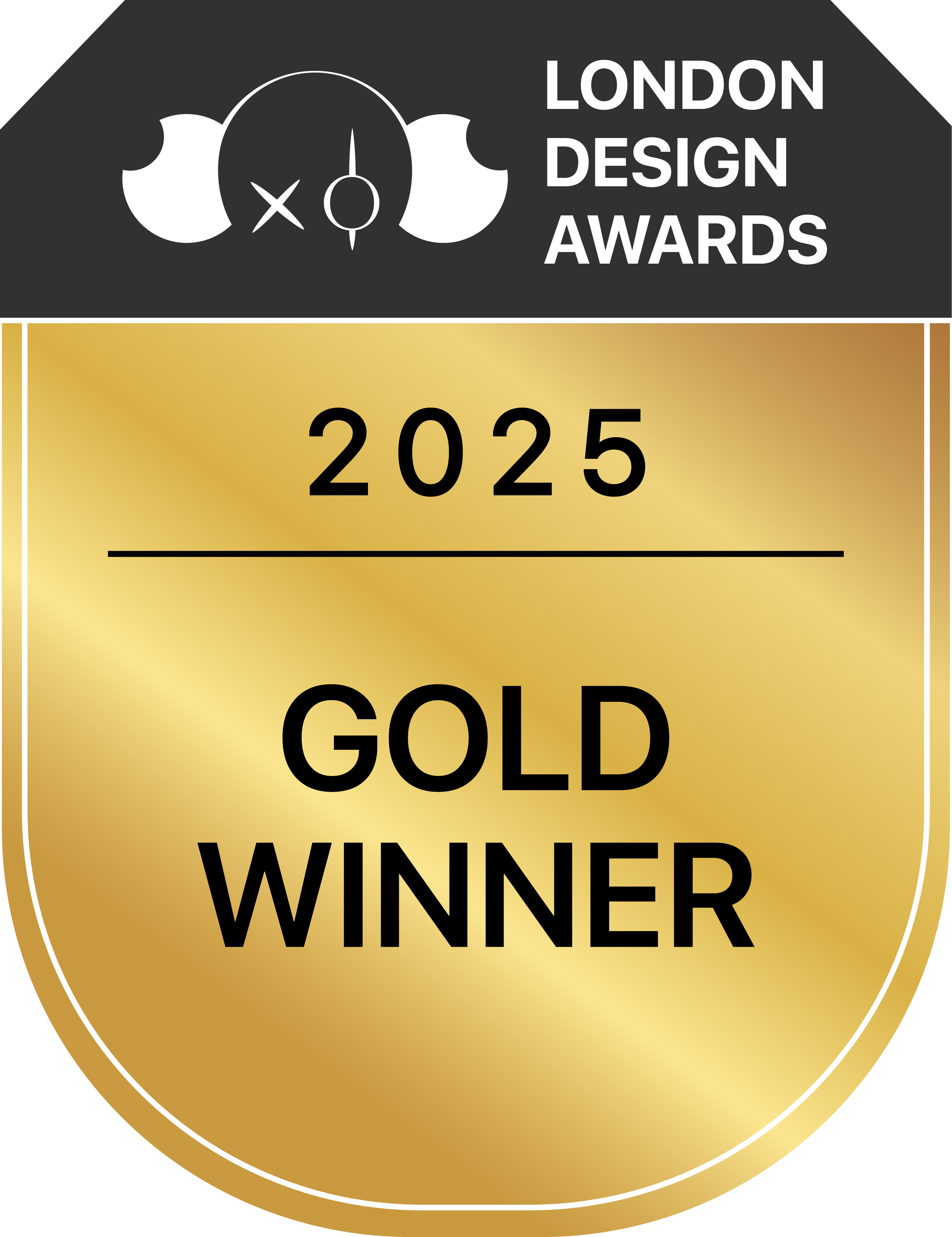 London Design Awards 2025 Gold Winner